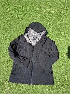 Athleta Girl XXL Hooded Zip Jacket black